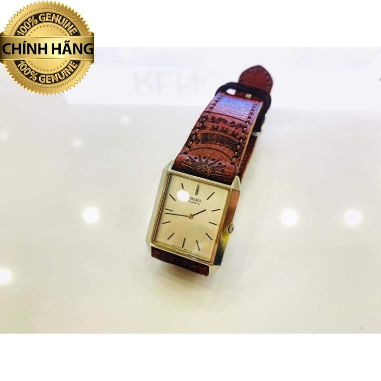 DÂY ĐỒNG HỒ DA BÒ RAM TRỐNG ĐỒNG - VACHETTA NÂU ĐỎ - HÀNG CHÍNH HÃNG