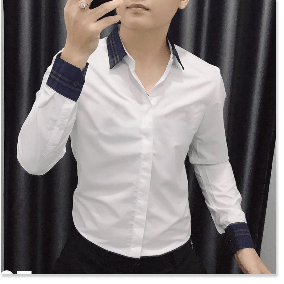 ÁO SƠ MI NAM VÃI LỤA KHÔNG NHĂN