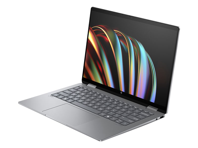 Laptop HP Envy x360 14-fc0094TU A19C4PA (Ultra 5 125U/ 16GB/ 512GB SSD/ 14.0inch OLED Touch/ Win11/ Silver/ Vỏ nhôm/ Pen) - Hàng Chính Hãng