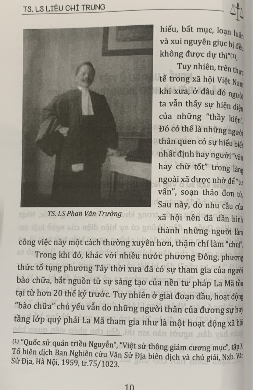 Luật Sư và Nghề Luật Sư Ở Việt Nam