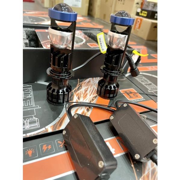 Bi cầu Titan mini P5 chip CREE lắp cho Xe máy, Ô tô chân H4. Công suất 40W độ sáng 6000LM.