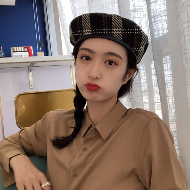 Mũ beret phong cách cổ điển thanh lịch cho nữ