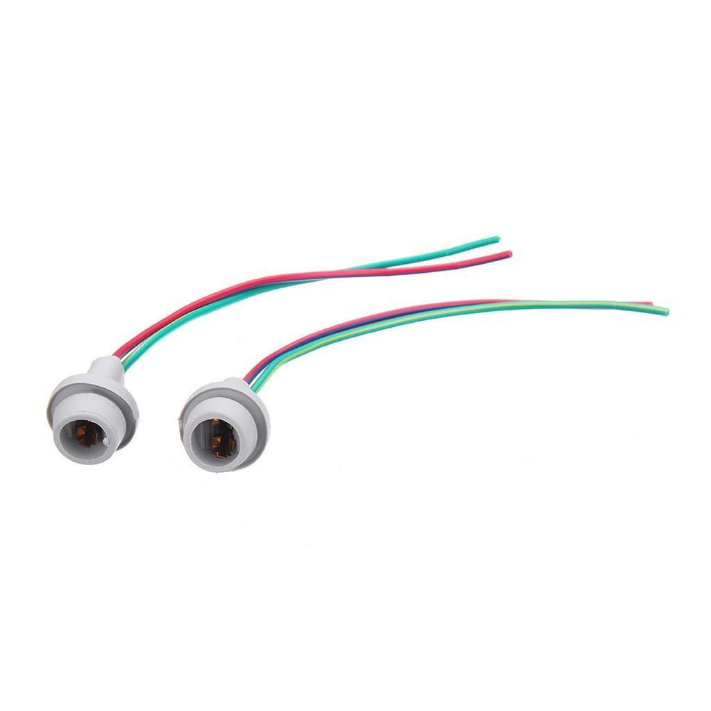 2-4pack 2Pcs T10 Socket W5W Female Adapter Socket Connector for Car LED Light