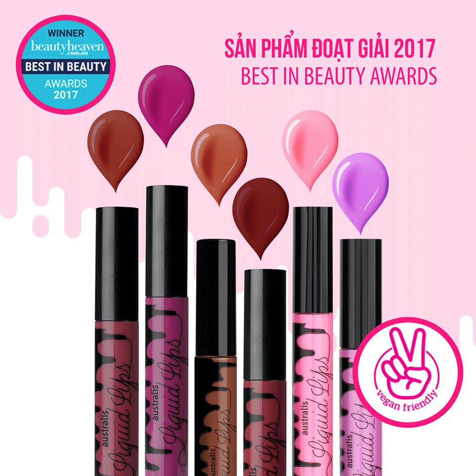 Son Kem Lì Mượt Môi Liquid Lips Australis Úc