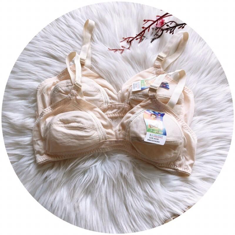 Áo lót vải cotton không gọng không đệm