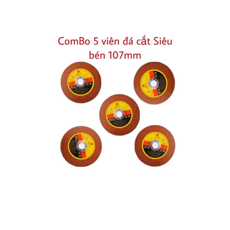 Combo 5 viên đá cắt đỏ Siêu bén 107mm