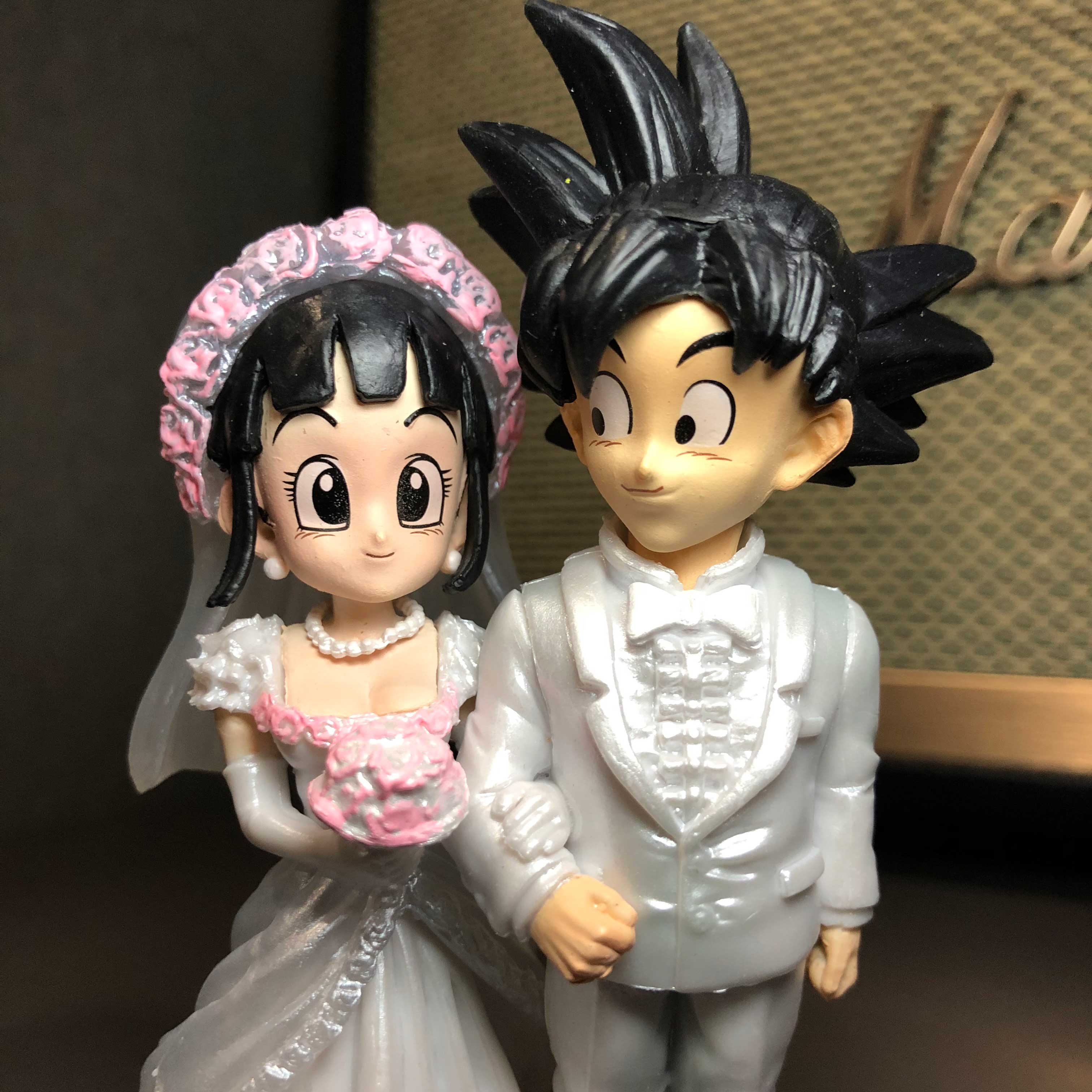 Mô hình đám cưới Goku và Chichi 31 cm (version 2) - Dragon Ball
