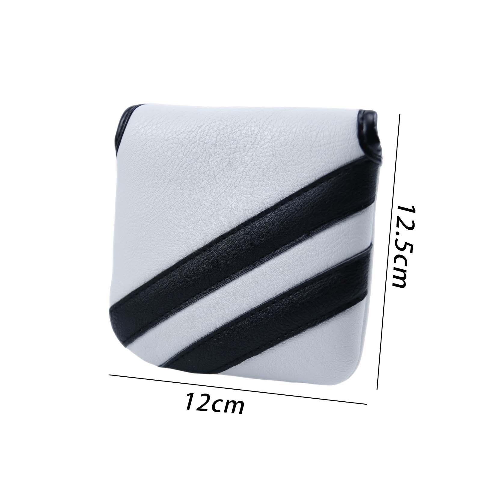 2x PU Golf Club Training Headcover Golf Mallet Putter Head Cover