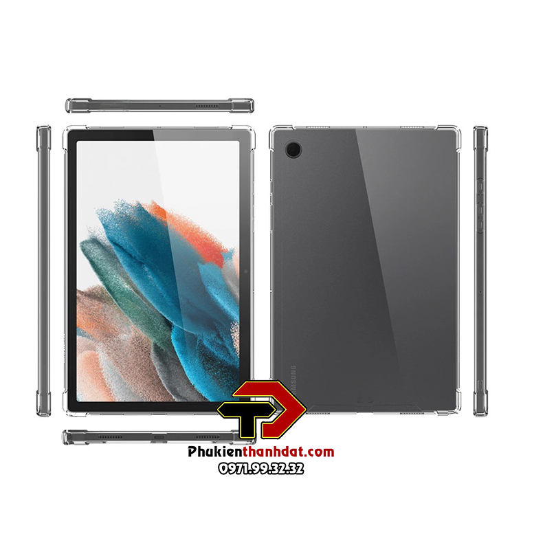 Ốp lưng dành cho SamSung Galaxy Tab A8 2022 10.5 inch X200/X205 trong suốt chống sốc