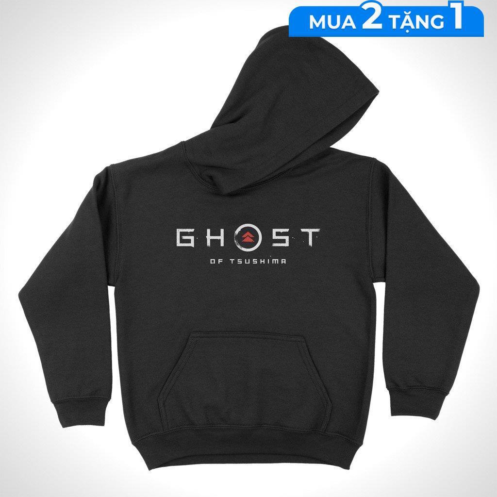 Áo hoodie Ghost of Tsushima Unisex THE NEXT LEVEL, Cotton 100% nam nữ - HD0011
