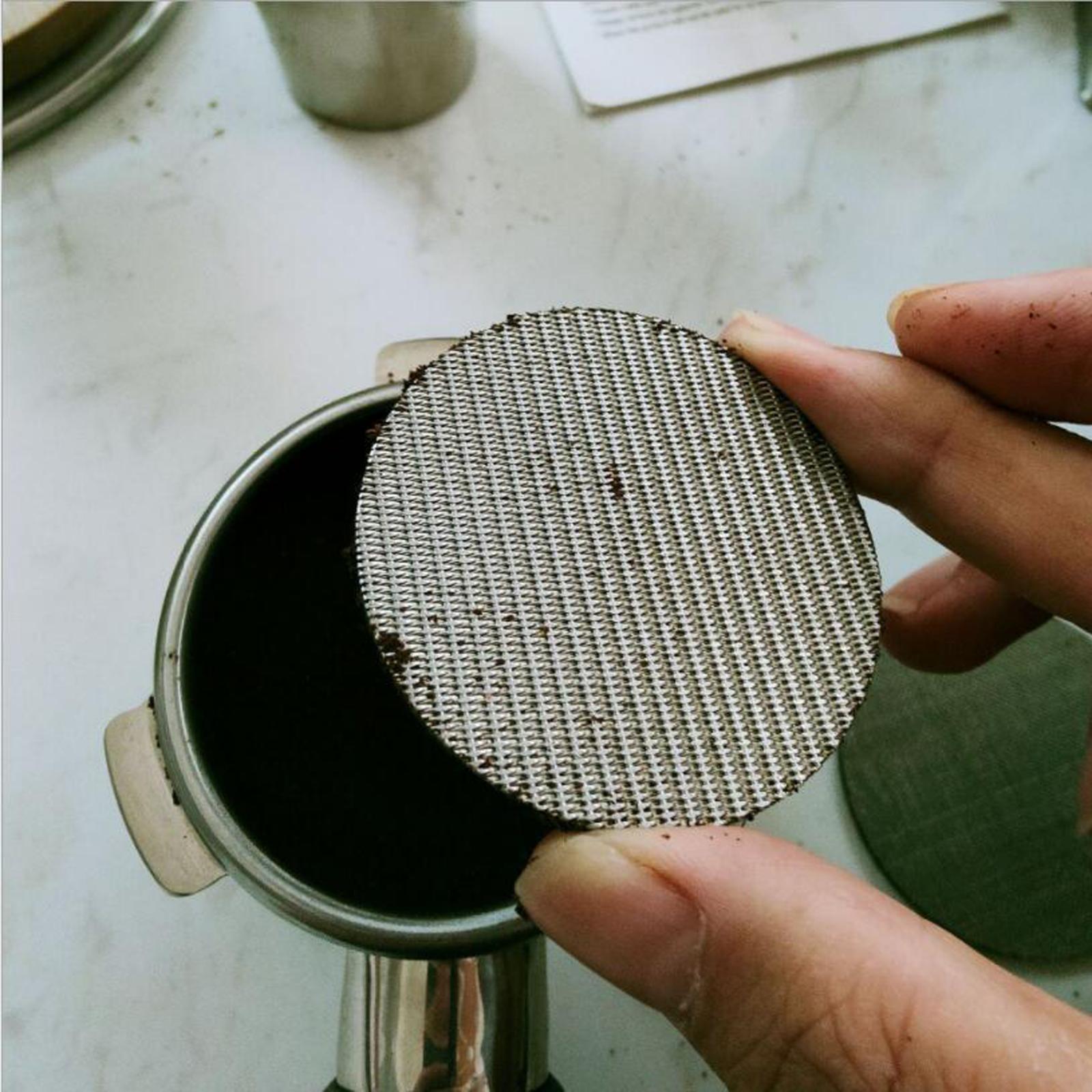 2pcs Coffee Filter Screen Filter Mesh Professional for Coffee Machine Thick