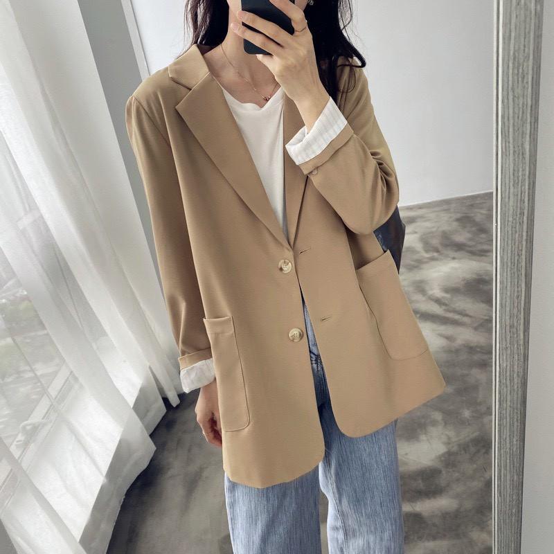 ÁO KHOÁC VEST NỮ BLAZER FORM DÀI