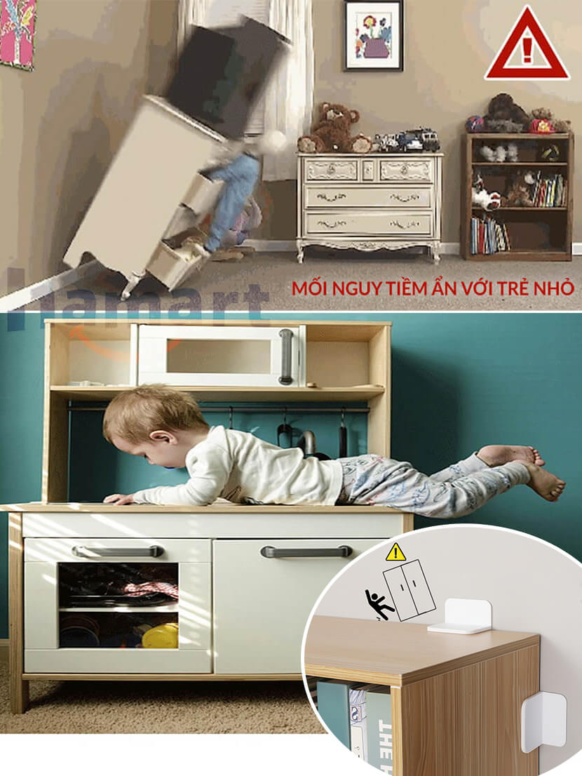 Pát Ke Góc Vuông Chữ T Móc Nhựa Đỡ Kệ Chia Ngăn Tủ Dán Cố Định Giá Kệ Gỗ Nội Thất Chống Đổ