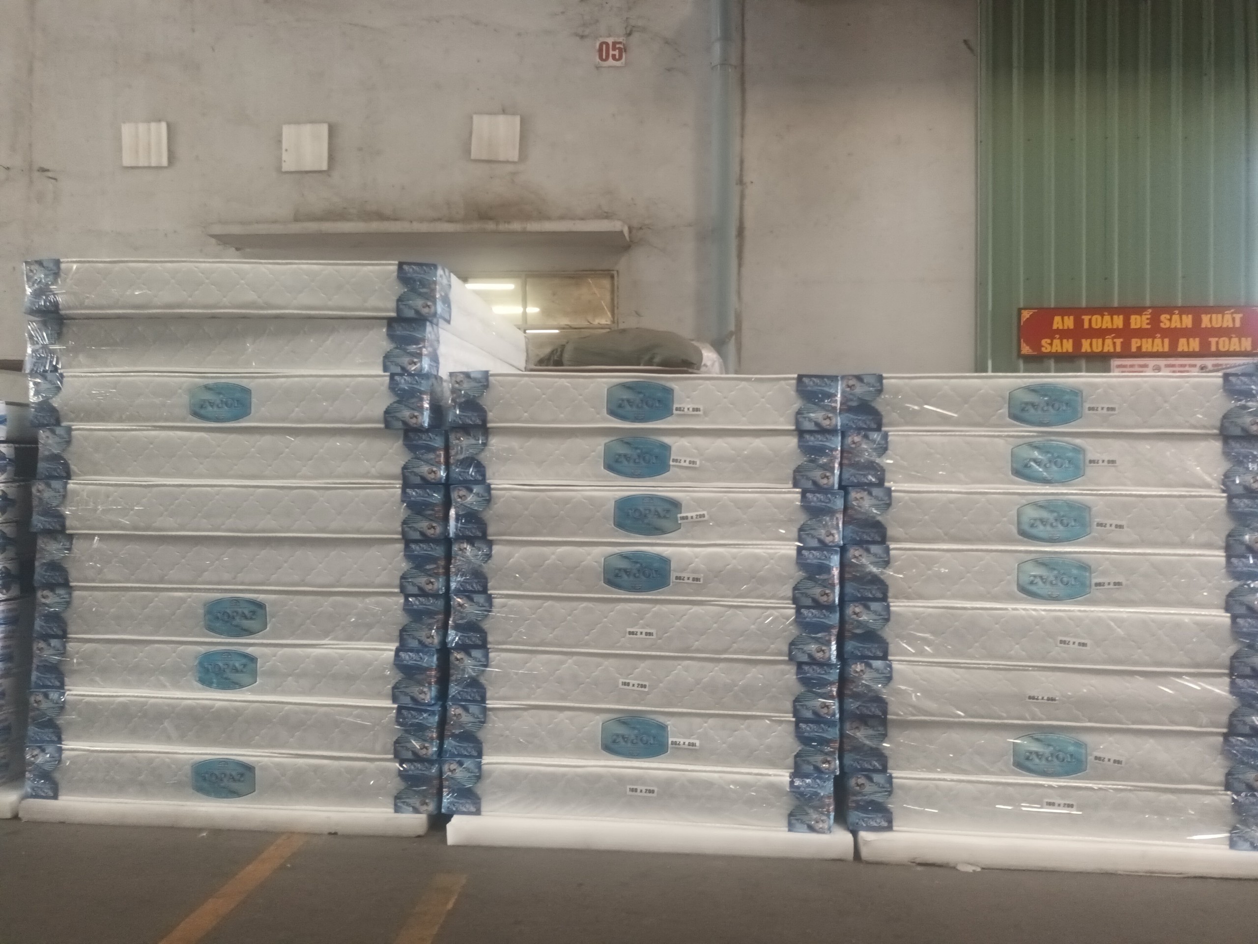 Nệm lò xo cao cấp TOPAZ nhiều kích thước