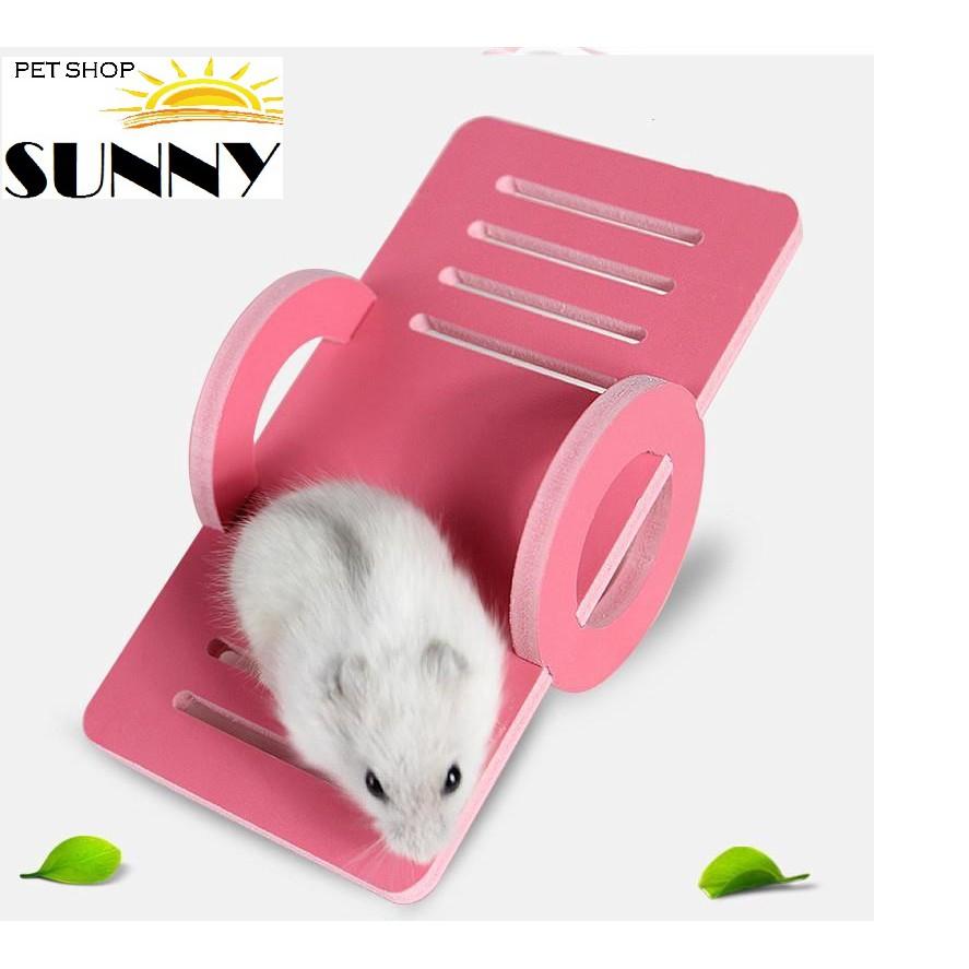 Bập bênh gỗ ép cho hamster