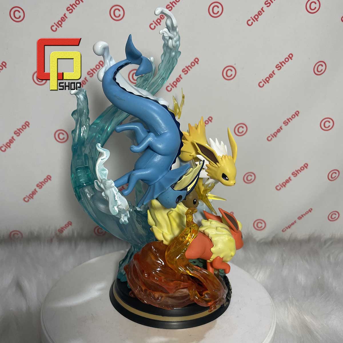 Mô hình Eevee Pokemon tiến hóa - Có Led - Figure Pokemon hệ tiến hóa