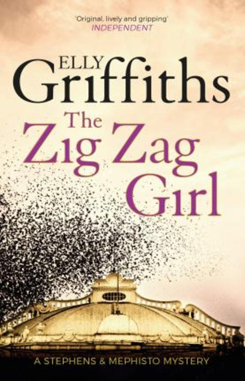 Sách - The Zig Zag Girl : The Brighton Mysteries 1 by Elly Griffiths (UK edition, paperback)