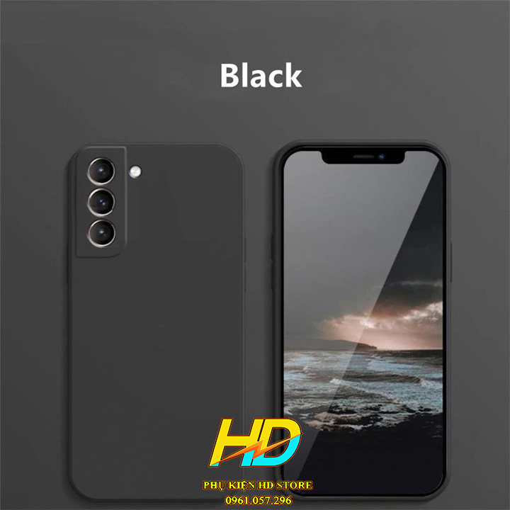 Ốp Lưng Dẻo Màu Đen Dành Cho Samsung Galaxy S21 FE Viền Vuông Khoét Lỗ bảo Vệ Camera Tốt Nhất, Không Bám vân Tay