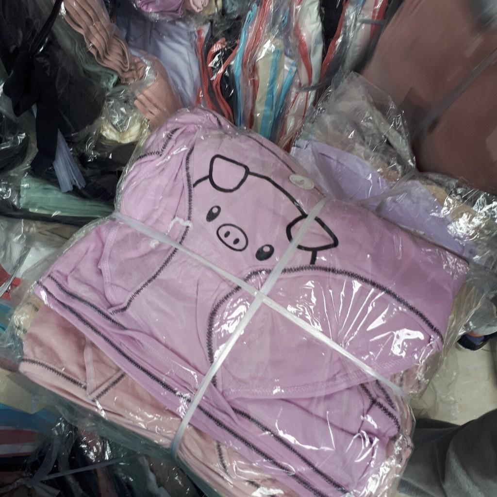 Quần lót cotton viền hình thú cute