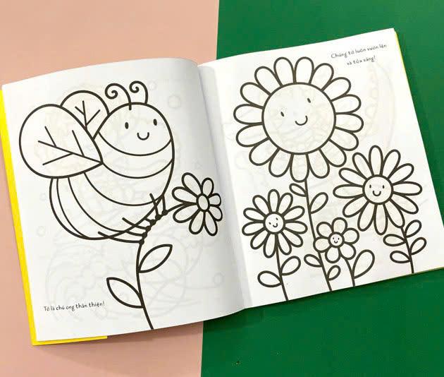 Sách - Cuốn Sách Tô Màu Đầu Tiên Của Tớ - Tô Màu Hạnh Phúc