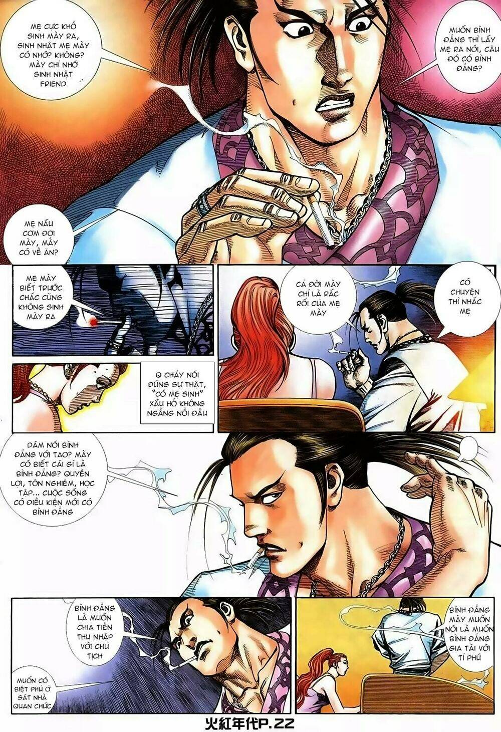 hỏa hồng niên đại hắc cốt đường chapter 120 21