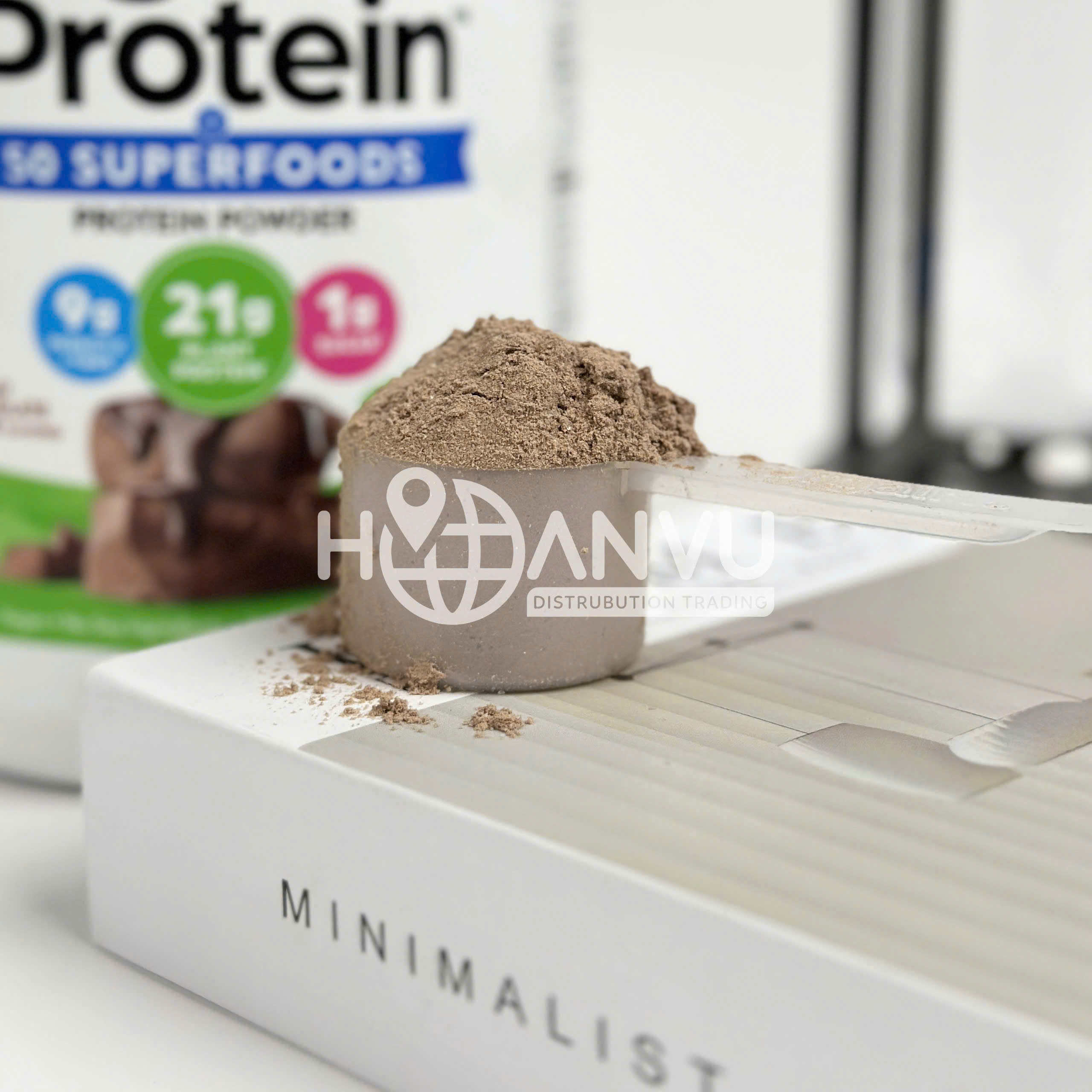 Bột Protein hữu cơ Orgain Organic Protein 50 Superfoods 1.2kg hương Vanilla