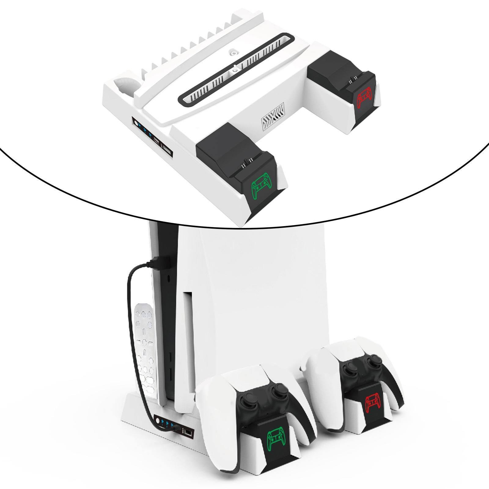 Vertical Stand with Cooling Fan Indicator Lamps for   5 Console