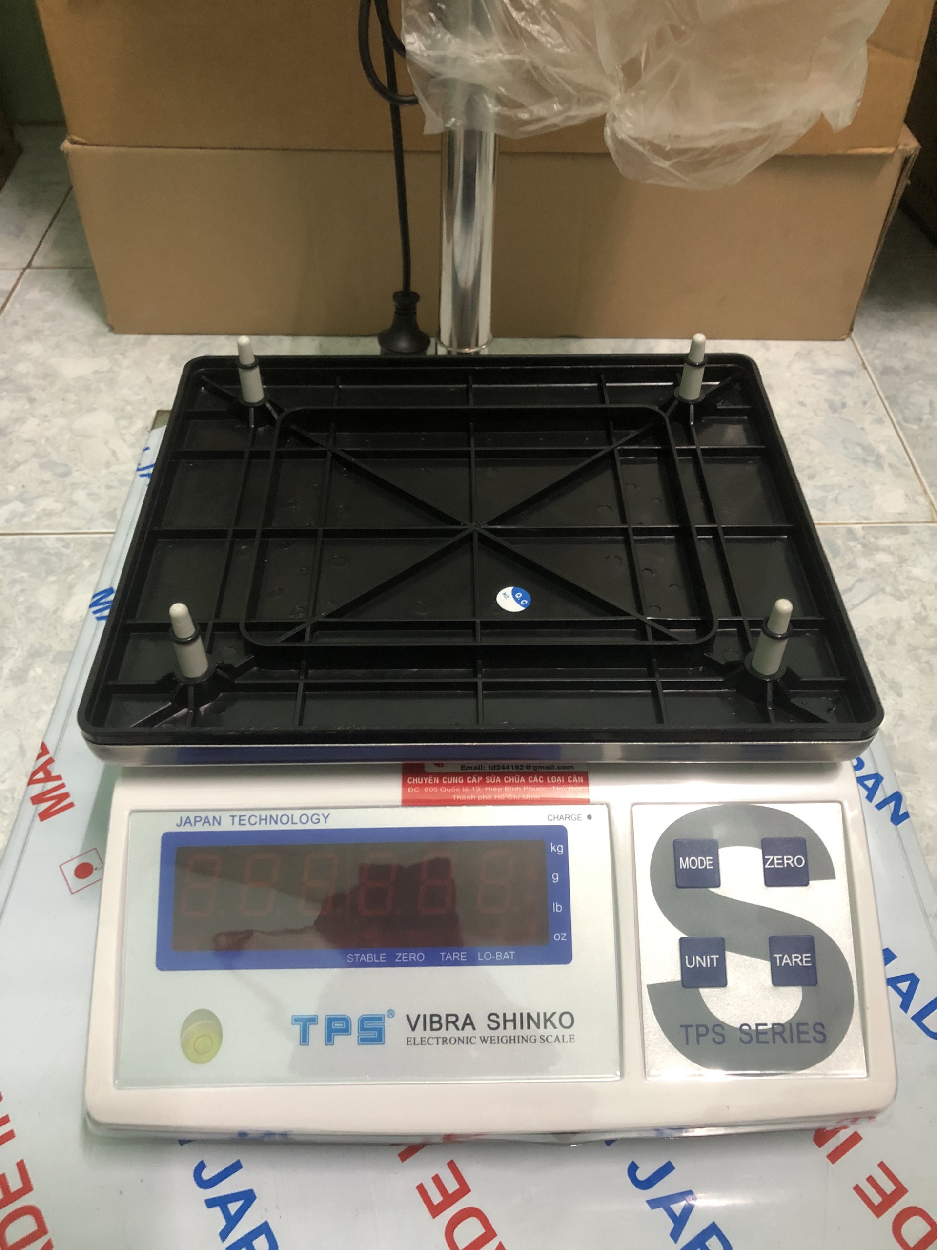 Cân Điện Tử VIBRA TPS 30 kg JAPAN