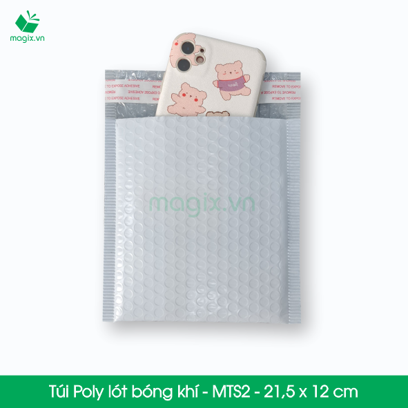 MTS2 - 21.5x12 cm - 25 Túi chống sốc bọc bóng khí
