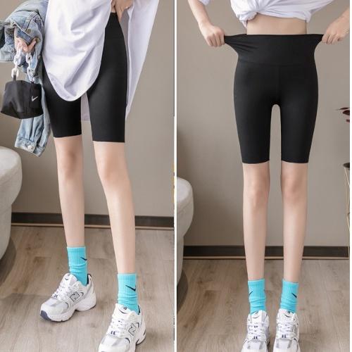 Quần Legging Lửng Siêu Co Giãn Thoáng Mát Nâng Mông Siêu Hót Siêu Đẹp Ngố Nữ Cạp Cao Vải Cotton Cao Cấp