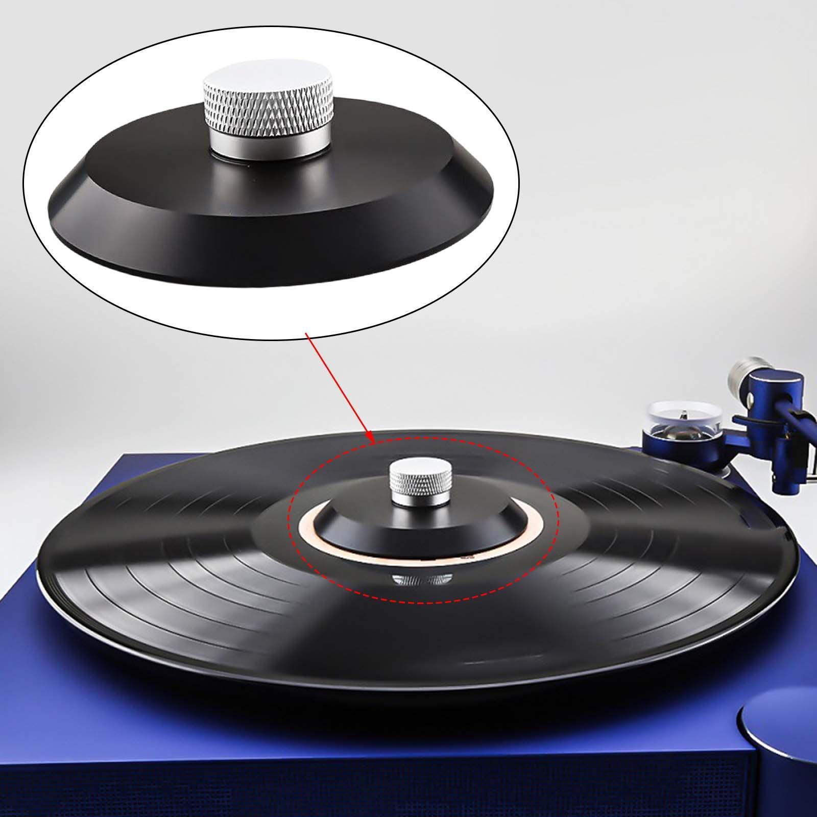 Turntable Disc Record Stabilizer Balanced Record Weight Clamp for Player Eliminating Vibration