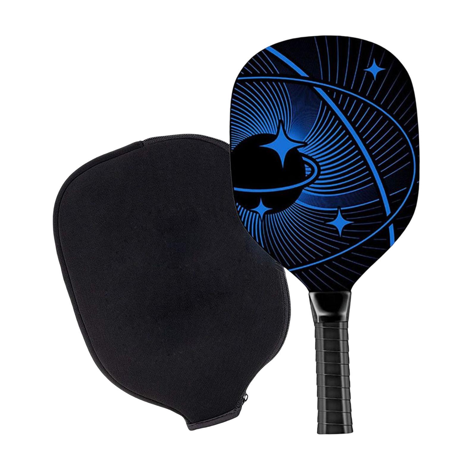Pickleball Paddle Pickleball Racket Lightweight High End Nonslip Grip Pickle Ball Racquet with Zipper Cover for Advanced Men Women Training