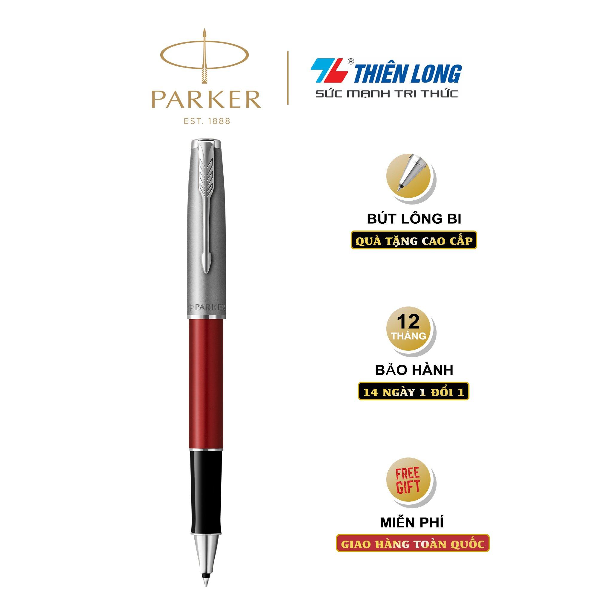 [Made in France] Bút lông bi cao cấp Parker SON X-SB - Thép không gỉ