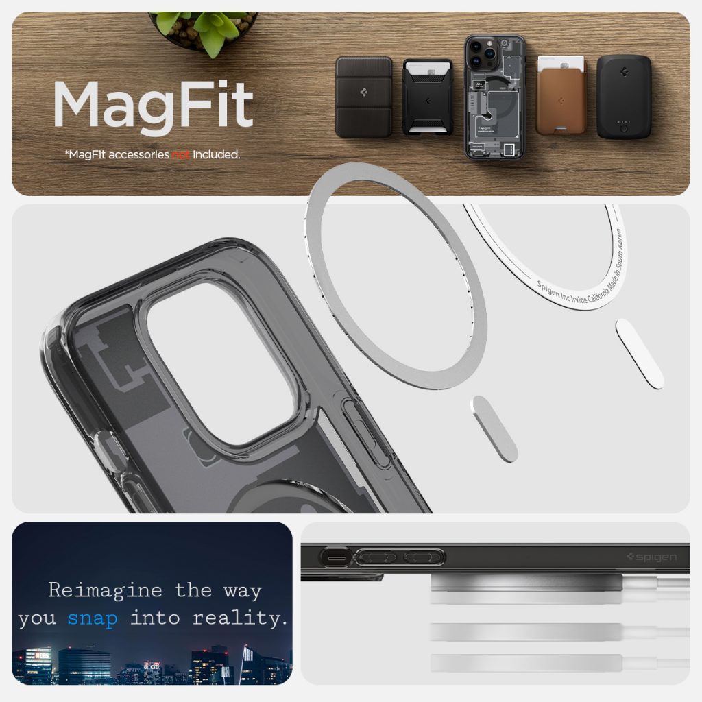 Ốp Lưng Spigen Dành Cho iPhone 14 ProMax Ultra Hybrid Zero ONE MAGFIT - Hàng Chính Hãng