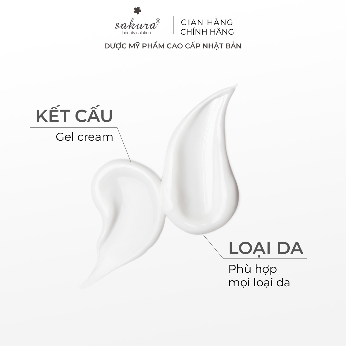 Kem Dưỡng Trắng Sakura Spots Care Brightening Cream (45g)