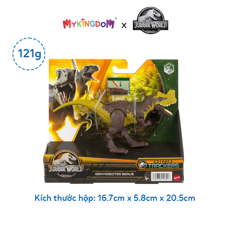 Đồ Chơi JURASSIC WORLD MATTEL Khủng Long Tấn Công Genyodectes HLN65/HLN63