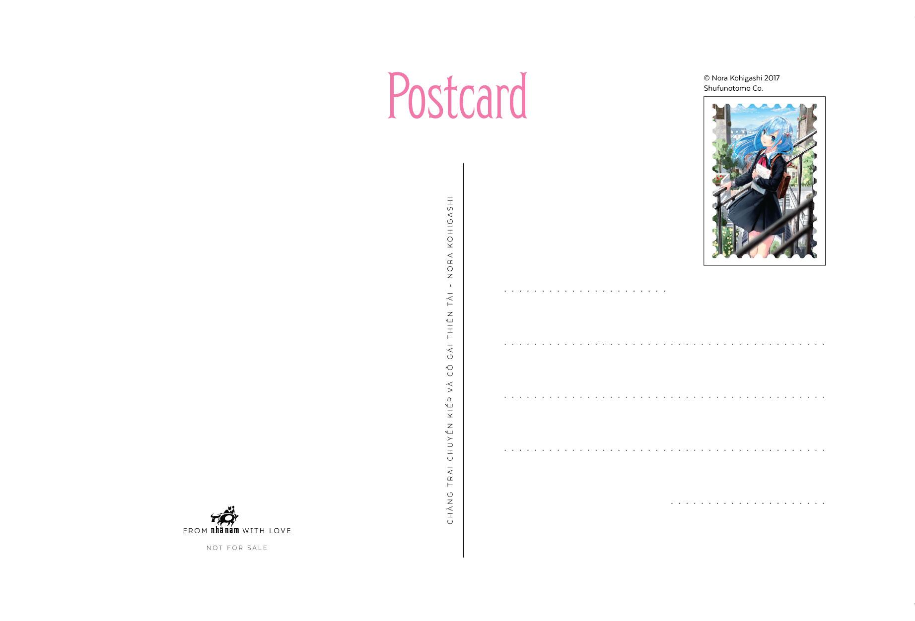 Chàng Trai Chuyển Kiếp Và Cô Gái Thiên Tài - Tập 1 - Tặng Kèm 1 Bookmark + 2 Postcard