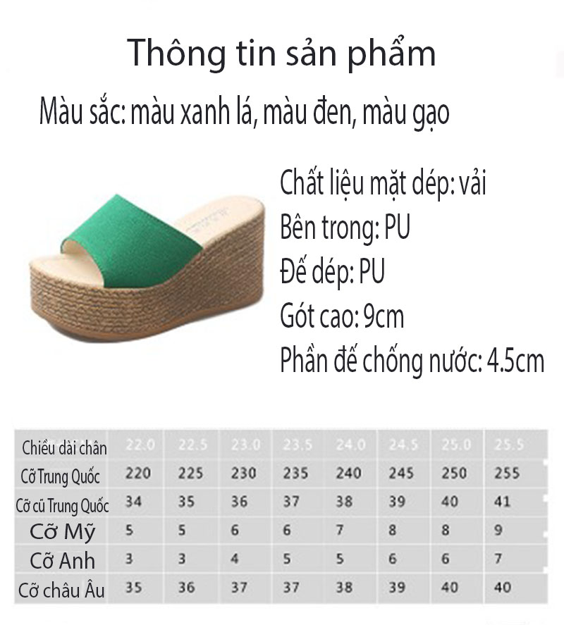 DÉP ĐẾ XUỒNG NỮ TRẺ TRUNG DEP.506