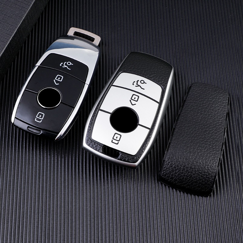 Ốp bảo vệ chìa khóa dành cho xe Mercedes-Benz GLC-Class, E-Class, C-Class 2020-2021 TPU cao cấp