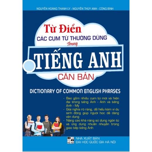 Sách - từ điển các cụm từ thường dùng trong tiếng anh căn bản