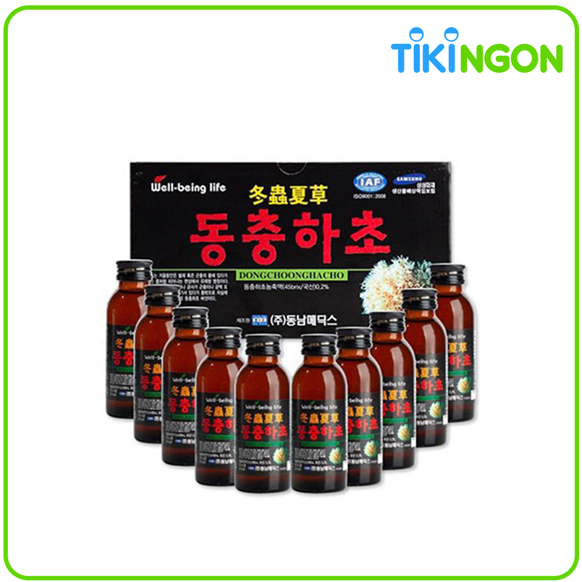 Hộp nước uống đông trùng hạ thảo- Dongchoonghacho