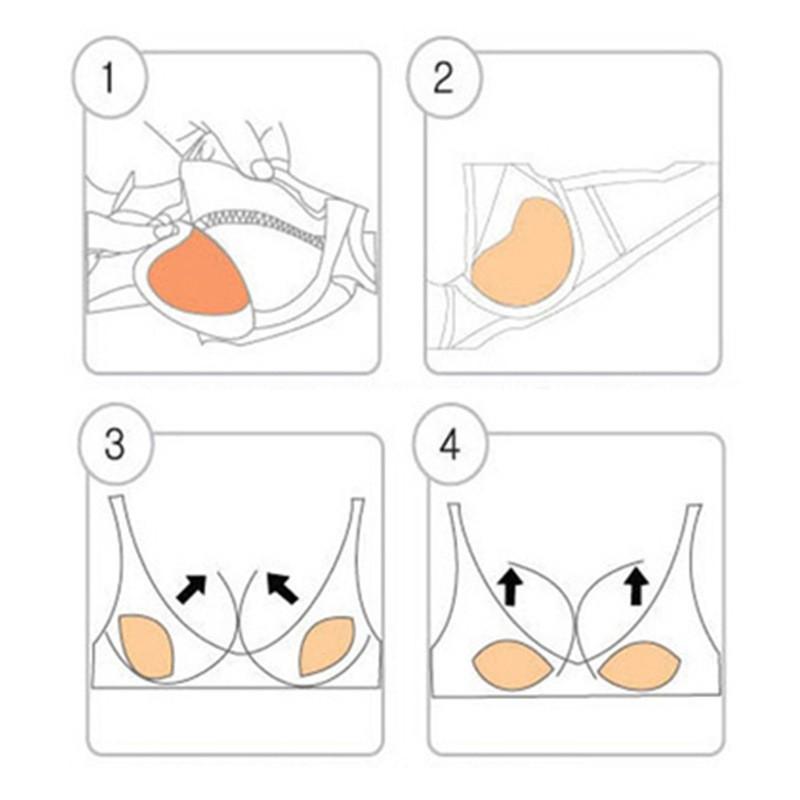 Một Đôi Miếng Dán Độn Ngực Nâng Ngực