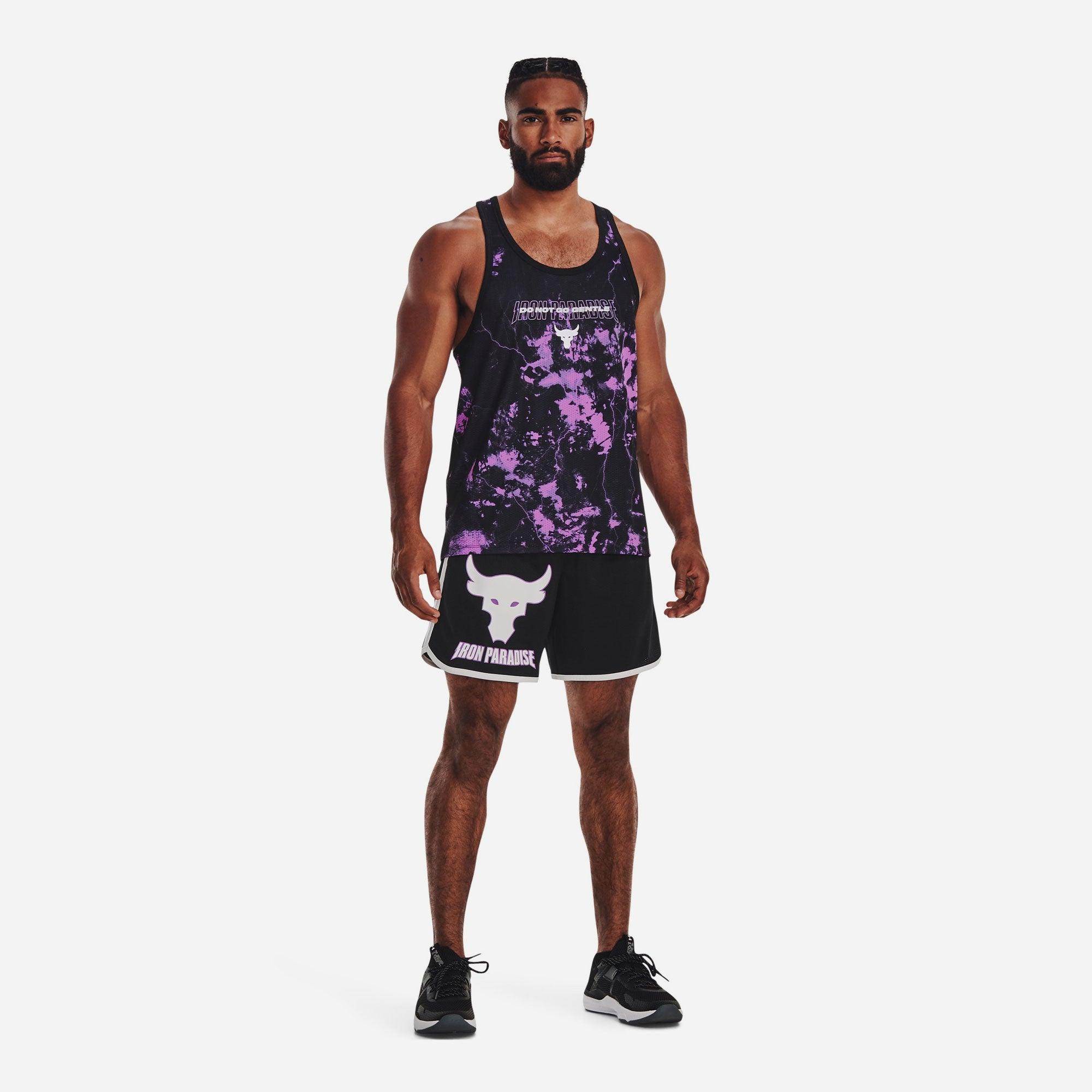 Áo ba lỗ thể thao nam Under Armour Project Rock - 1373575-001