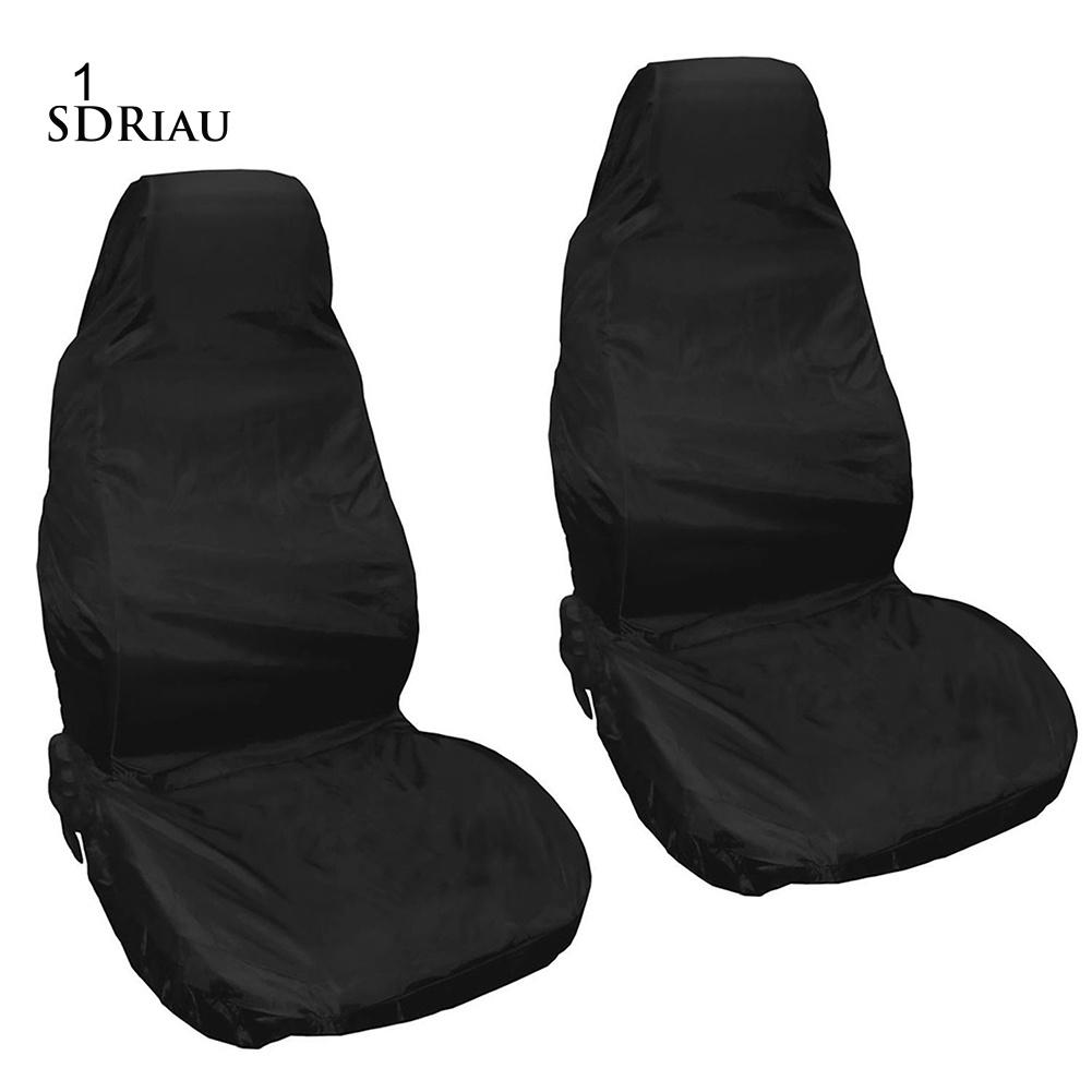 Set 2 Vỏ Bọc Ghế Ngồi Xe Hơi Chống Thấm Nước Tiện Dụng Ốp