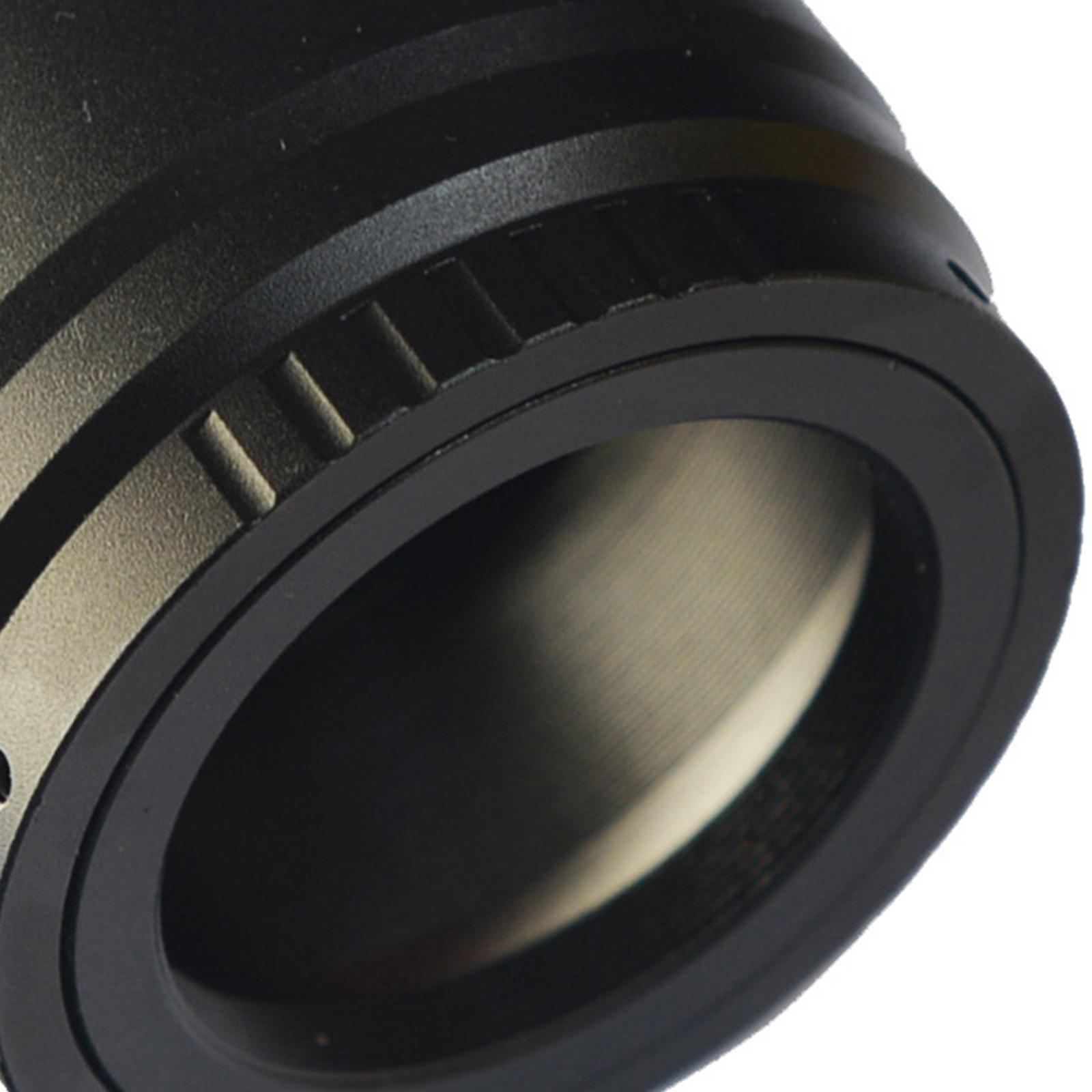 T2/T Mount Lens Adapter Rings Camera Converter M42 T Mount Adapter Aluminum T-Mount Adapter for EOS R for Slr DSLR Cameras
