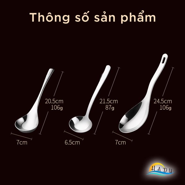 Muôi Múc Canh Inox 304 Đa Năng Cao Cấp Đạt Chất Lượng Đức HADU