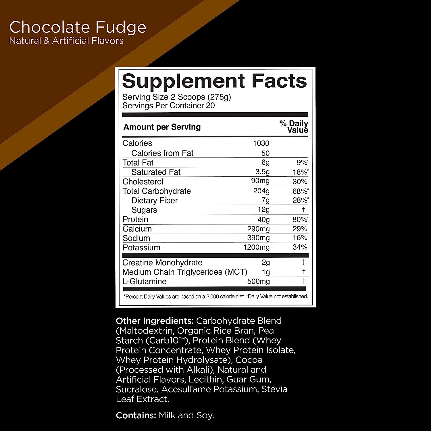 Rule 1 Mass Gainer 5.2kg (12Lbs - 16 lần dùng) -Sữa Tăng Cân Nhanh Rule One Protein - Strawberries &amp; Cream