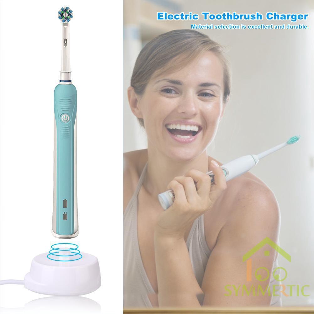 Bộ Sạc Bàn Chải Đánh Răng Điện Không Dây Thay Thế Dành Cho Braun Oralb