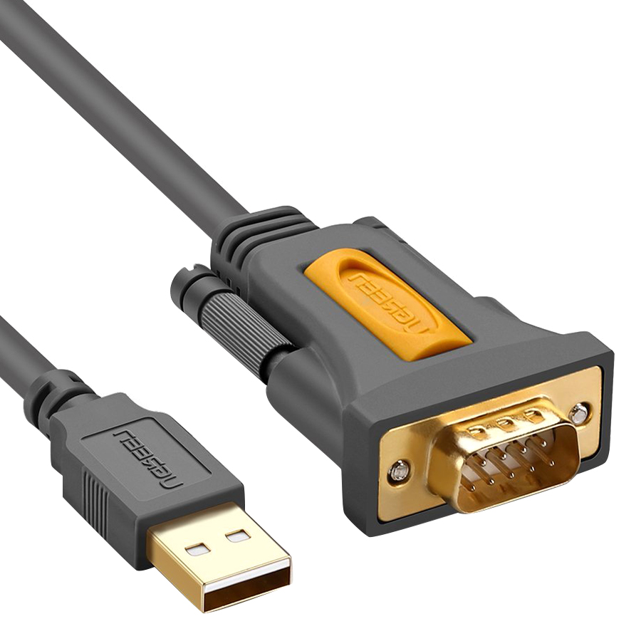 Cáp USB 2.0 to COM DB9 RS232 2M UGREEN 20222 - hàng chính hãng