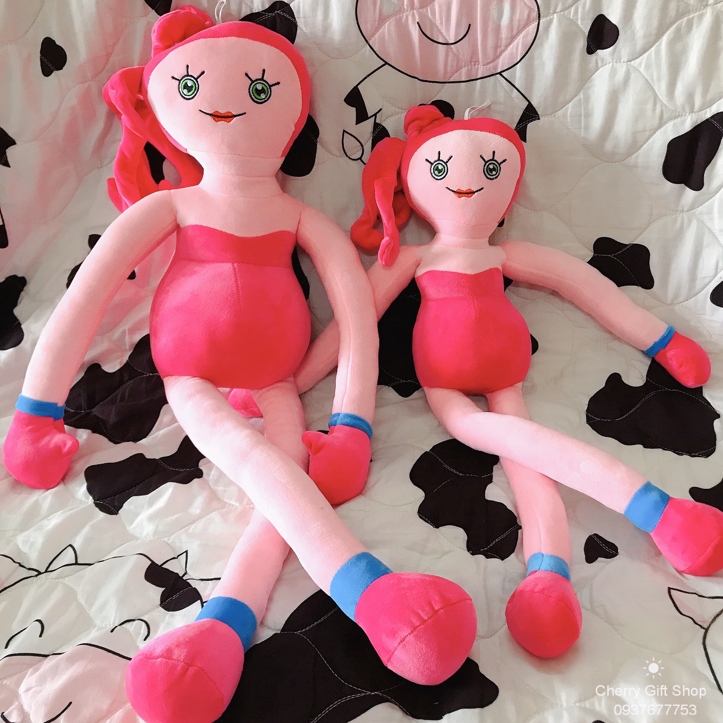 Gấu Bông Mommy Long Legs 90cm Killy Willy Daddy Son Game Poppy Playtime - Búp bê nhồi bông Huggy Wuggy